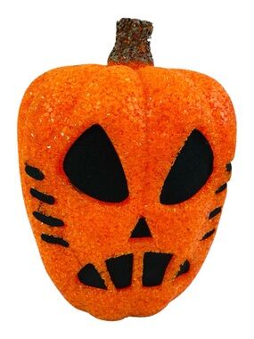 Seasons Vintage Light Up Halloween Jack-O-Lantern 12”
